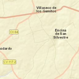 Villaseco de los Gamitos Street Map