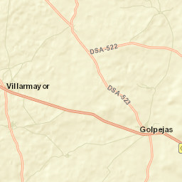 Golpejas Street Map