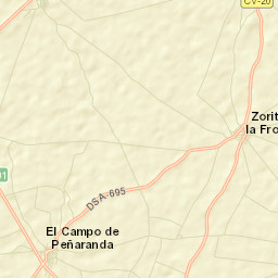 Poveda de las Cintas Street Map