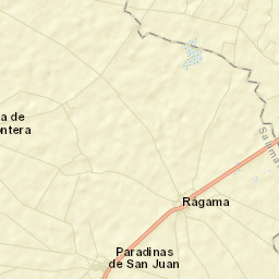 Paradinas de San Juan Street Map