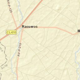 Rasueros Street Map