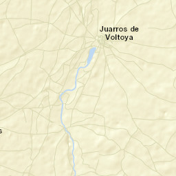 Juarros de Voltoya Street Map