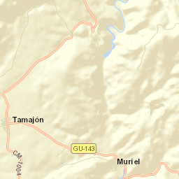 Tamajón Street Map