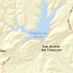 San Andrés del Congosto Street Map