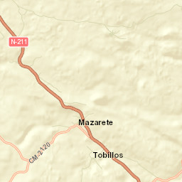 Mazarete Street Map