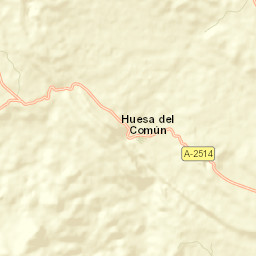 Huesa del Común Street Map