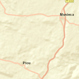 Muniesa Street Map