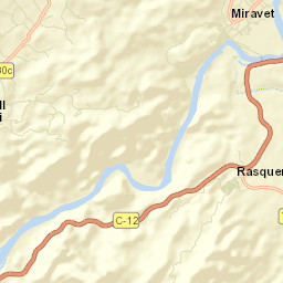 Rasquera Street Map
