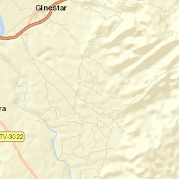 Ginestar Street Map