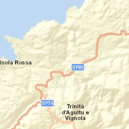Trinità d'Agultu Street Map
