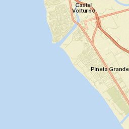 Castel Volturno Street Map