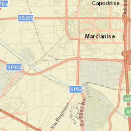 Capodrise Street Map