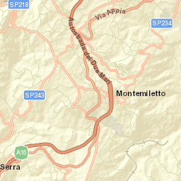 Montefusco Street Map