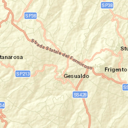 Frigento Street Map