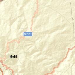 Melfi Street Map
