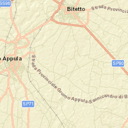 Grumo Appula Street Map
