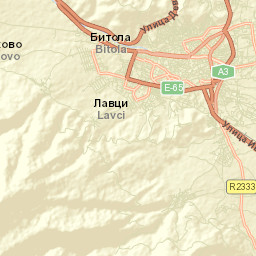 Bitola Street Map