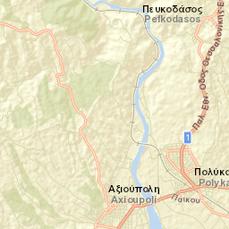 Polýkastro Street Map