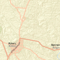 Kilkís Street Map