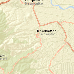 Strymonikó Street Map