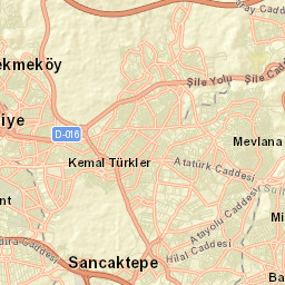 Sancaktepe Street Map