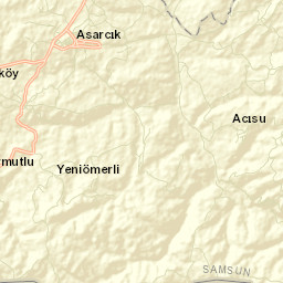 Asarcık Street Map