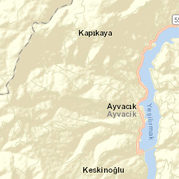 Ayvacık Street Map