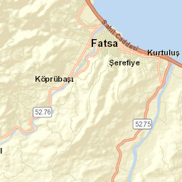 Fatsa Street Map