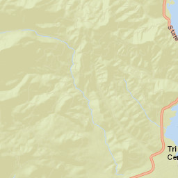 Trinity Center California Street Map