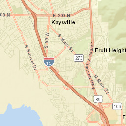 N 1075 W Farmington UT 84025 Street Map