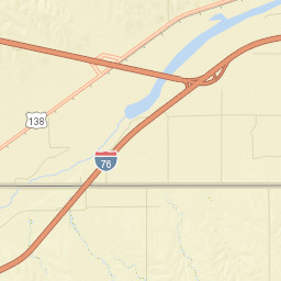 Interstate 76, Julesburg, NE 80737, USA Street Map
