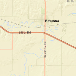 Ravenna Street Map