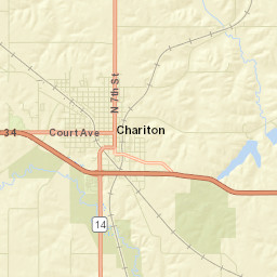 Lucas County Street Map