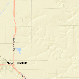 New London Street Map