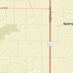 Des Moines County Street Map