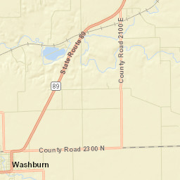 Washburn Street Map