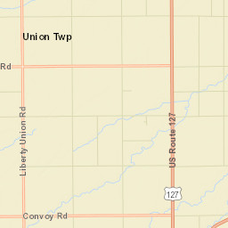 Cavett Ohio Street Map