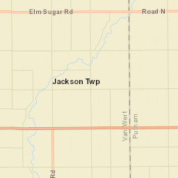 Wetsel Ohio Street Map