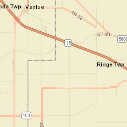Vanlue Ohio Street Map