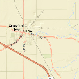 Carey Street Map