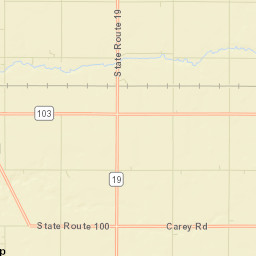 Lykens Ohio Street Map