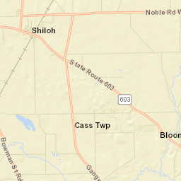 Planktown Ohio Street Map