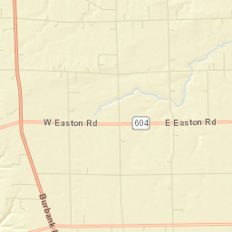 West Canaan Ohio Street Map