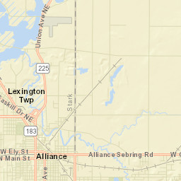 Maple Ridge Ohio Street Map