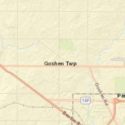 Yankee Crossing Ohio Street Map