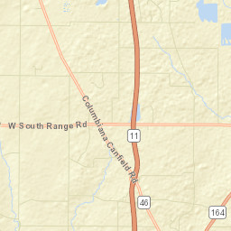 Paradise Ohio Street Map