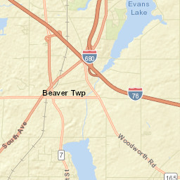 Willow Crest Ohio Street Map