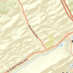 Milesburg Street Map