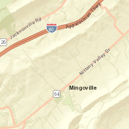 Zion Street Map