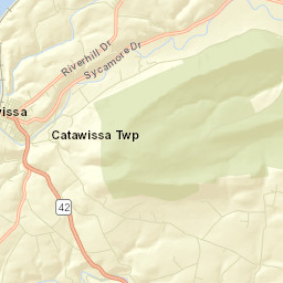 Catawissa Street Map
